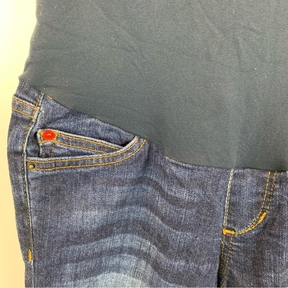 Joe's sz 26 Maternity Skinny Icon Secret Fit Belly Ankle Dark Wash Jeans - Picture 6 of 11